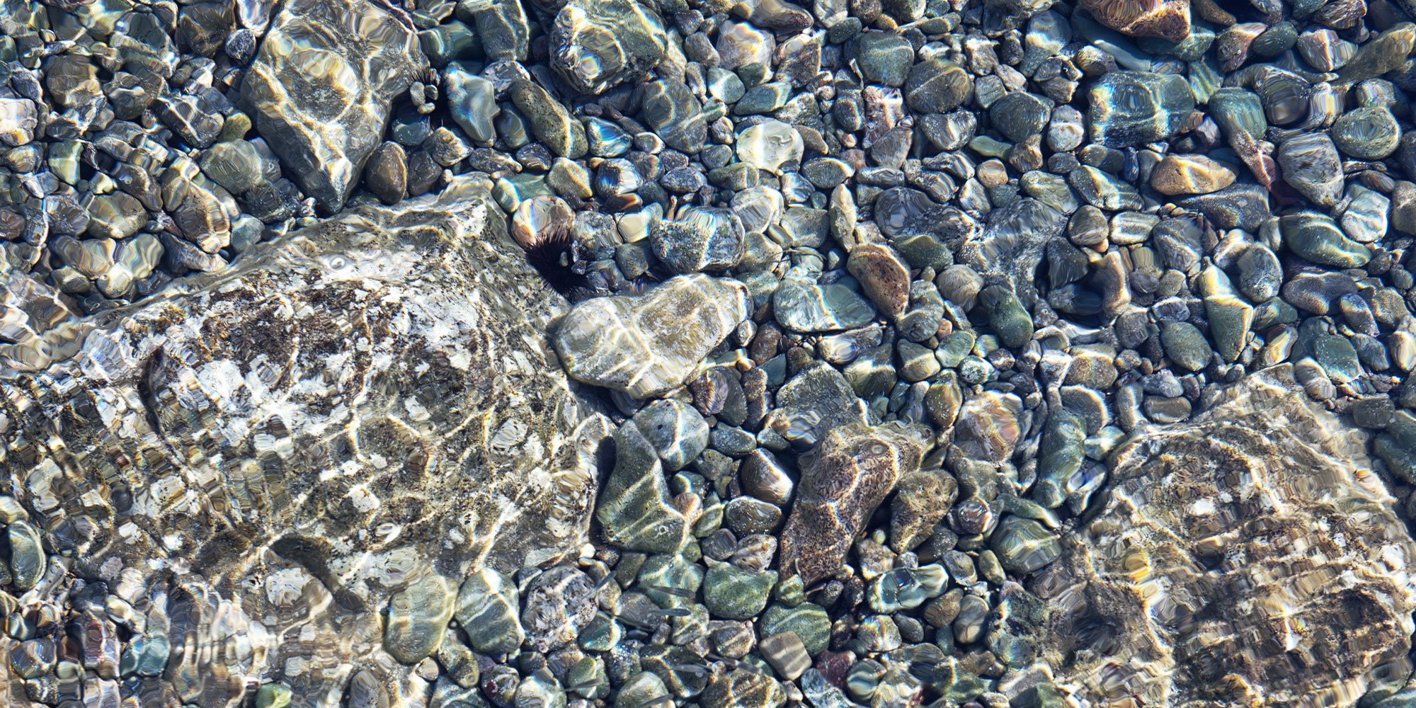 Stone underwater